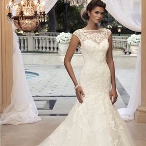 Casablanca Ivory Stunning Wedding Gown